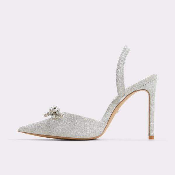 Addie Silver Women's Slingbacks - 画像 (3)