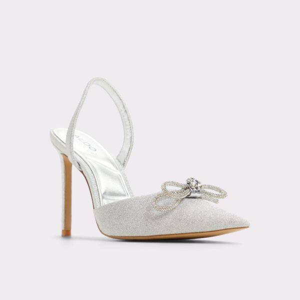 Addie Silver Women's Slingbacks - 画像 (4)