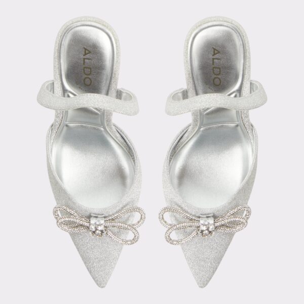 Addie Silver Women's Slingbacks - 画像 (6)