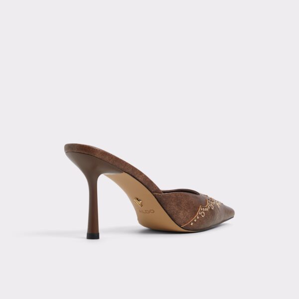 Amarilla Medium Brown Women's Mule slides - 画像 (2)