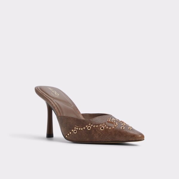Amarilla Medium Brown Women's Mule slides - 画像 (4)