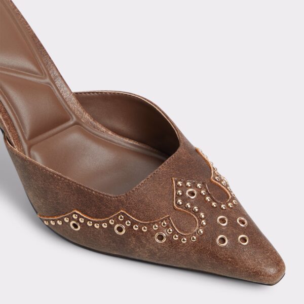 Amarilla Medium Brown Women's Mule slides - 画像 (5)