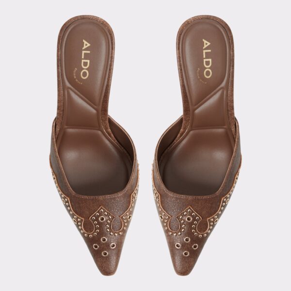 Amarilla Medium Brown Women's Mule slides - 画像 (6)