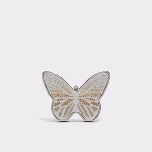 Butterflybling Silver Women's Clutches & Evening bags