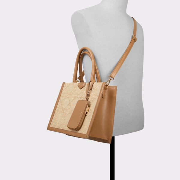Daspias Light Brown Women's Tote & Satchel bags - 画像 (4)
