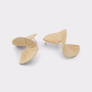 Fariasun Medium Beige Women's Earrings