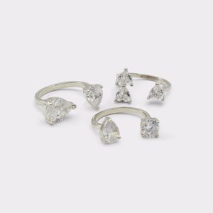 Halobandra Silver/Clear Multi Women's Rings