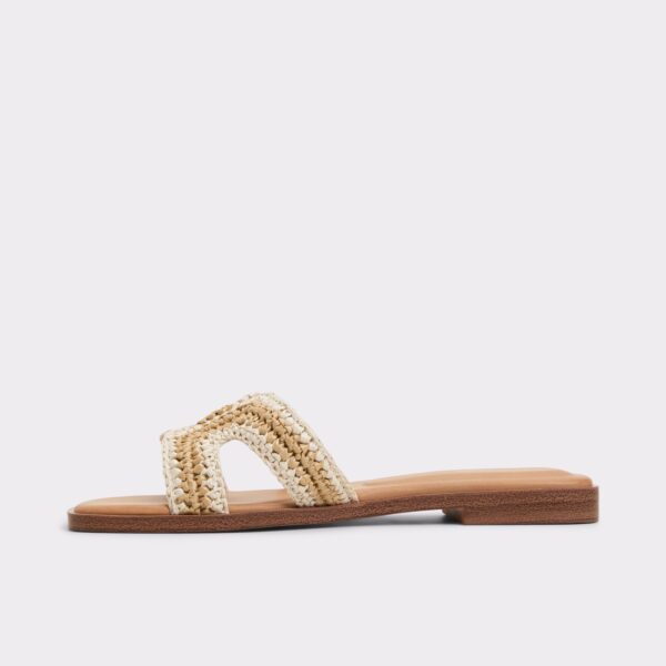 Itsandal Beige Women's Flat Sandals - 画像 (3)