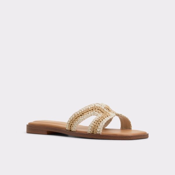 Itsandal Beige Women's Flat Sandals - 画像 (4)