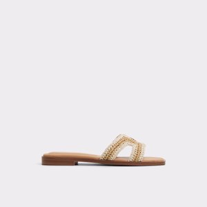 Itsandal Beige Women's Flat Sandals