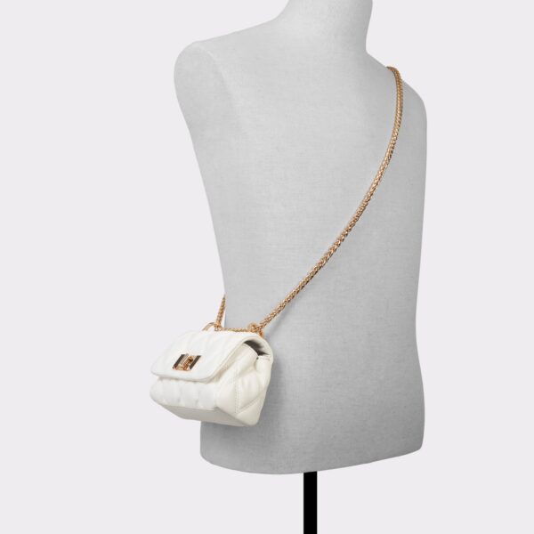 Ledia White Women's Crossbody Bags - 画像 (4)