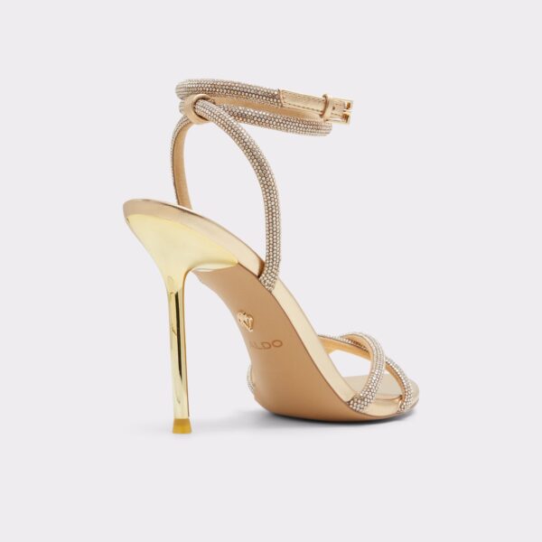 Manaelden Gold Women's Heeled Sandals - 画像 (2)