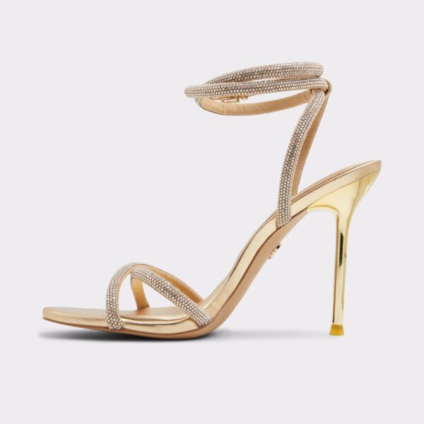 Manaelden Gold Women's Heeled Sandals - 画像 (3)