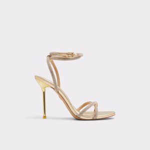 Manaelden Gold Women's Heeled Sandals