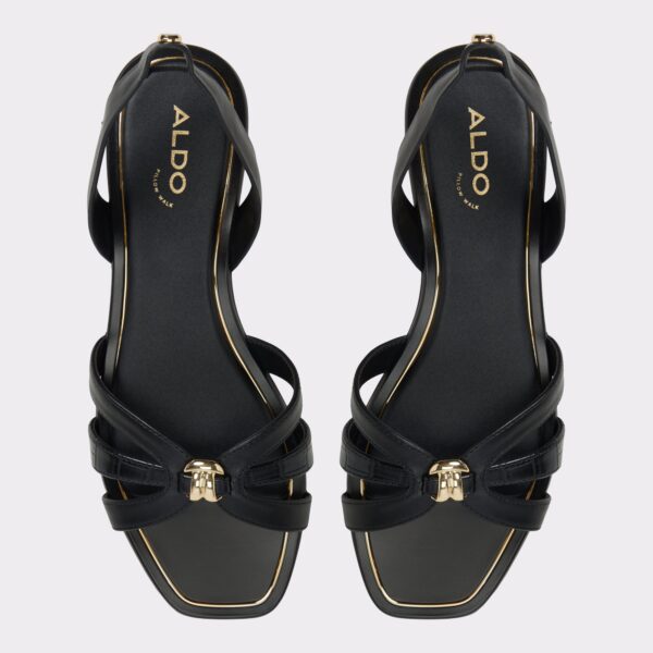 Marassita Black Women's Slingbacks - 画像 (6)