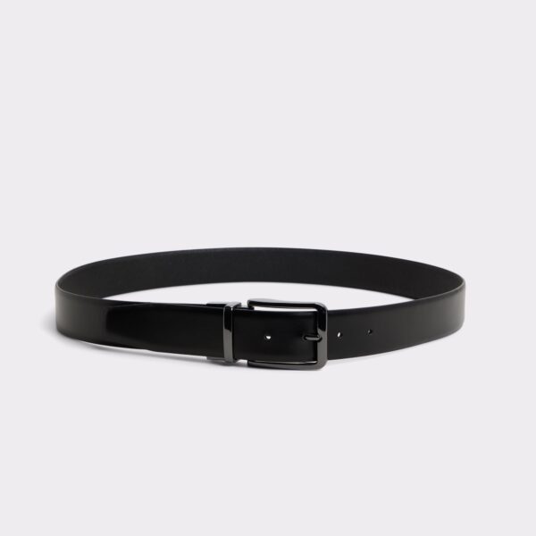 Prionotes Black Men's Belts - 画像 (2)