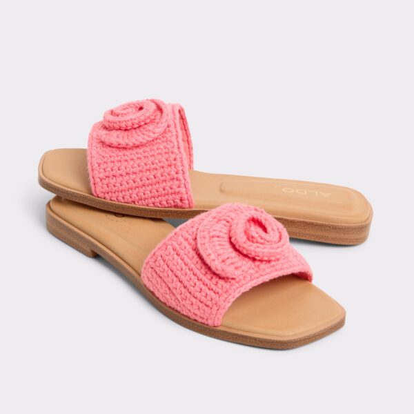 Sabbia Medium Pink Women's Flat Sandals - 画像 (2)
