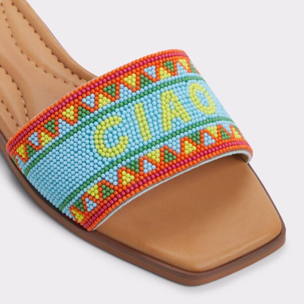 Seavacay Bright Multi Women's Flat Sandals - 画像 (5)