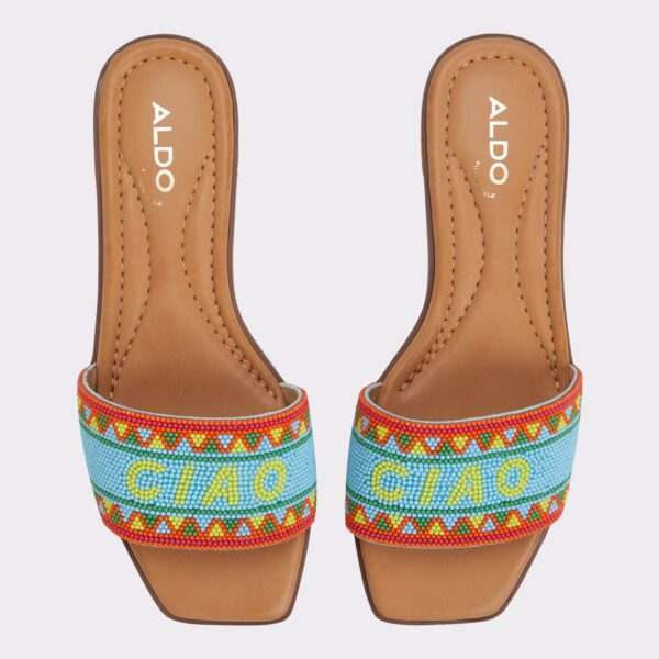 Seavacay Bright Multi Women's Flat Sandals - 画像 (6)