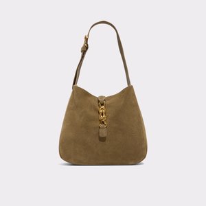 Soffiettaluxe Khaki Women's Shoulder Bags