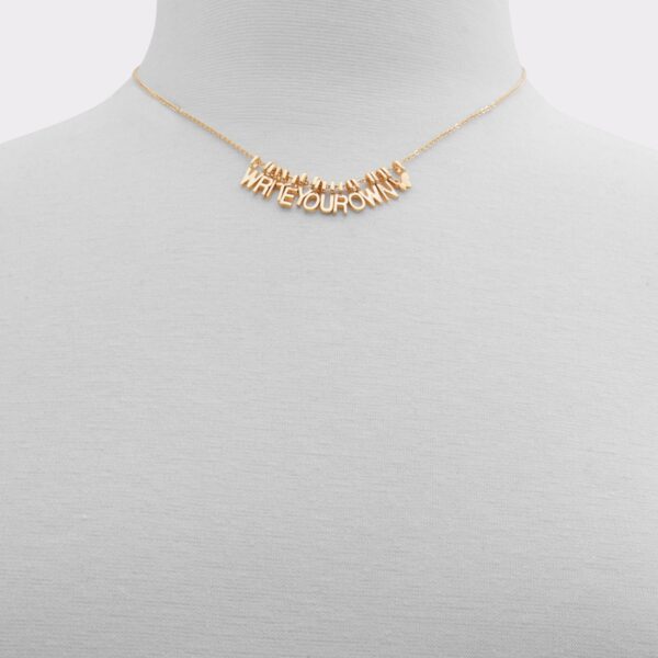 Writeyourown Gold Women's Necklaces - 画像 (2)